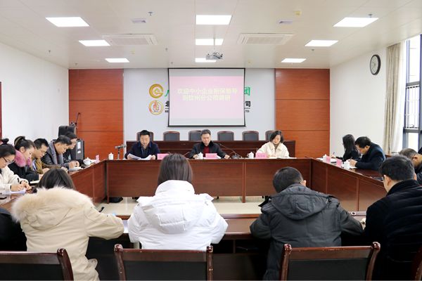 中小企業(yè)擔保領(lǐng)導(dǎo)到欽州分公司調(diào)研